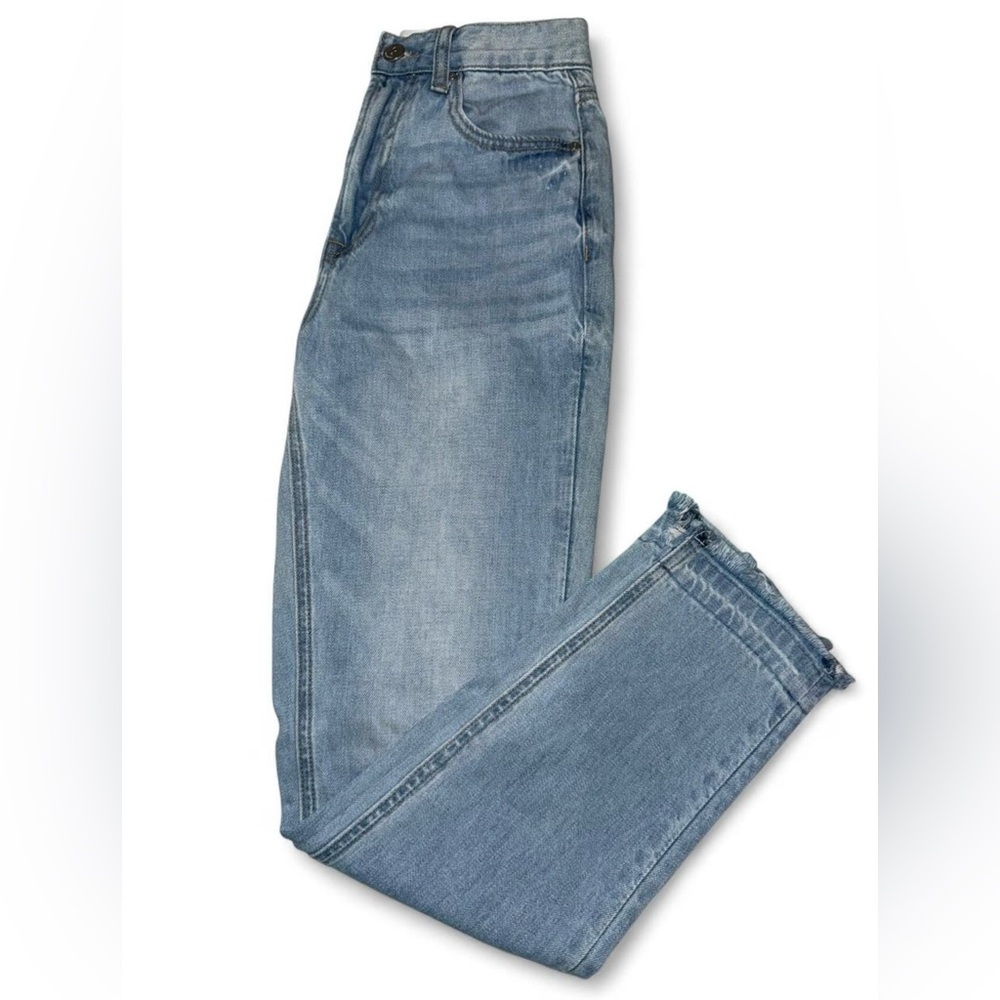Insane Gene Light Wash Distressed Jeans